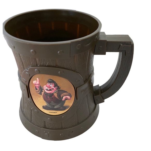 Disney Magic Kingdom Le Fou's Brew Plastic Mug Drinking Cup Beauty and Beast - Picture 2 of 4